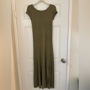 Ralph Lauren Olive Maxi Dress